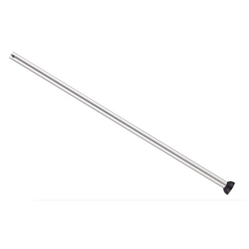 Tige de rallonge de 12 po de diamètre intérieur 12 po, H 12 po x l 1 po x P 1 po, Chrome brossé
