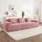 Modern Modular 3-Seat Sofa Couch