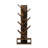 Nickeya Book Shelf, 7-Tier Bookshelf, Nickeya Bookcase with Bottom Shelf, 8.4 x 16.9 x 46.2, for Living Room, Bedroom, Home Office, Amber Pine-33794512