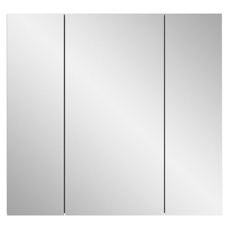 Petyo 77cm H x 60cm W Wall Mounted Required Mirror Cabinet