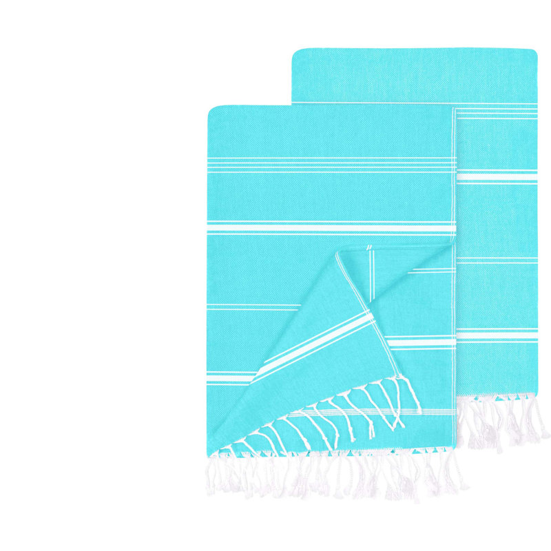 100% Cotton Beach Towel, Mint