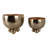 Planters Metal Modern Sleek Decorative Footed Bowl Design Stylish Contemporary Garden Accent Set Of 2-1916030491