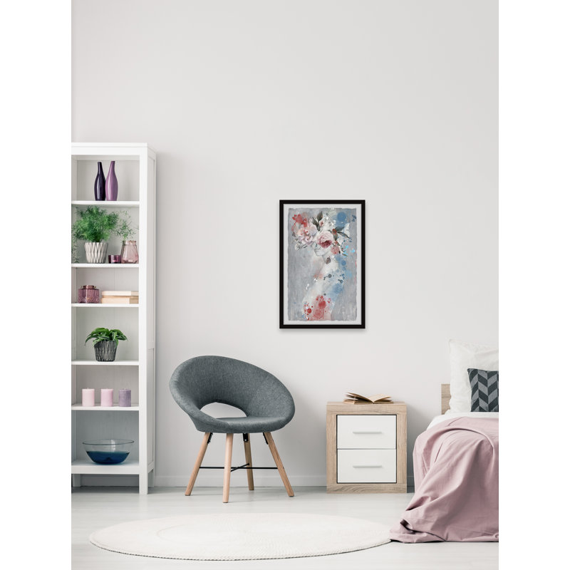 " Darling Be Daring " Painting Print, 12" H x 8" W x 1.5" D