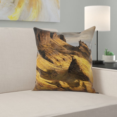 Coussin décoratif paysage