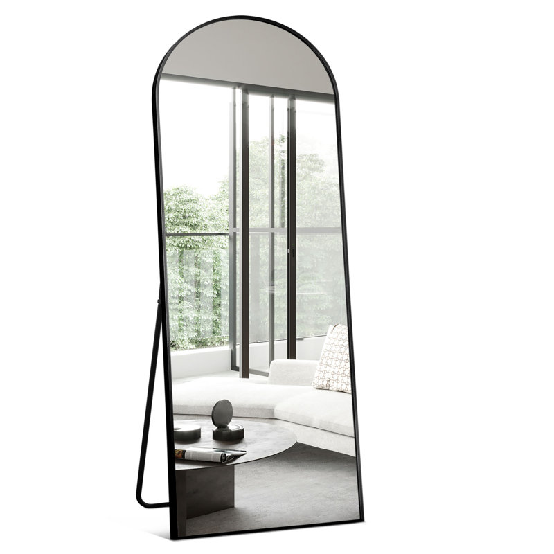Miroir pleine grandeur Elden, Noir, 65 po x 22 po