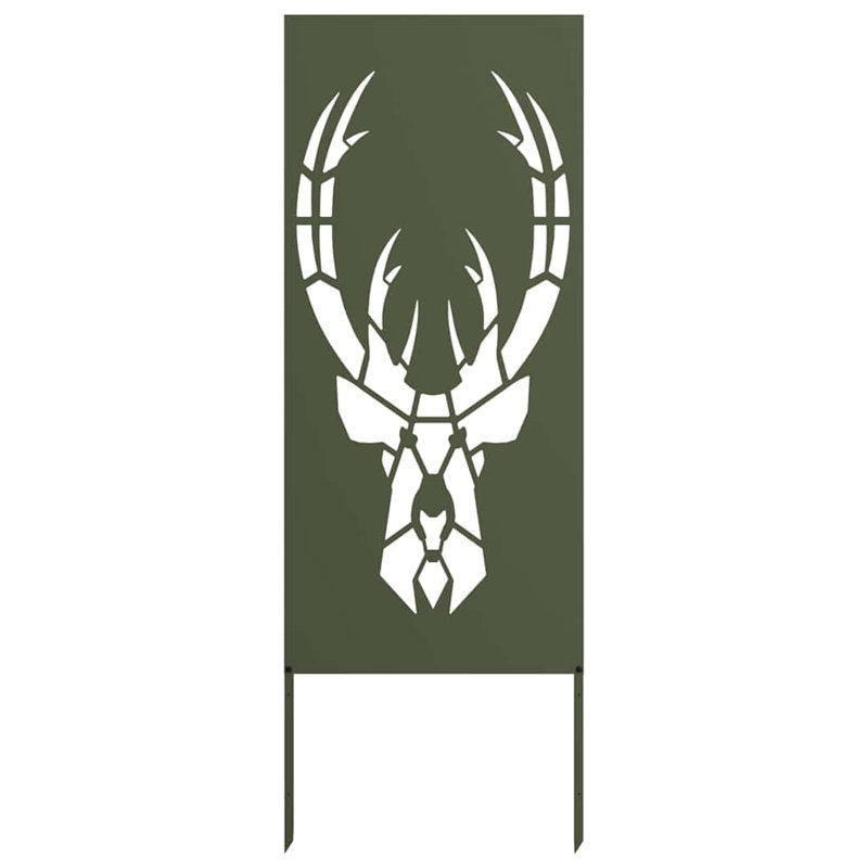 140cm H x 50cm W Fence Panels Included, Olive green