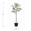 Fausse fleur artificielle en pot