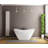Denali 70'' x 36'' Soaking Solid Surface Bathtub-88695332-88695335