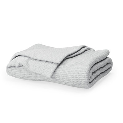Couverture gaufrée en coton biologique
