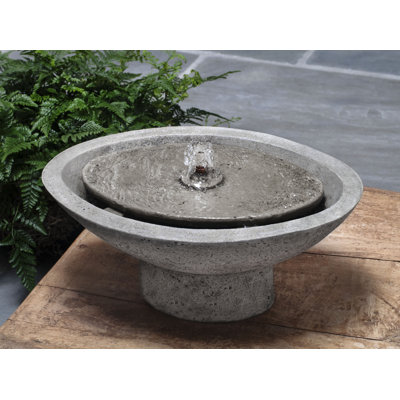 Zen Birdbath Fountain