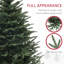 Artificial Christmas Tree with LED Lights, Hinged Xmas Tree-144282304