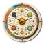 Horloge murale en métal Dimarco-1307738325
