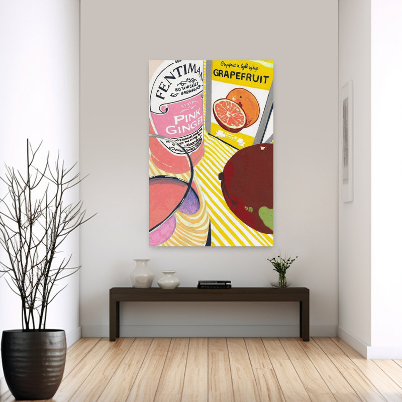 Art contemporain contemporain, H 60 po x l 40 po