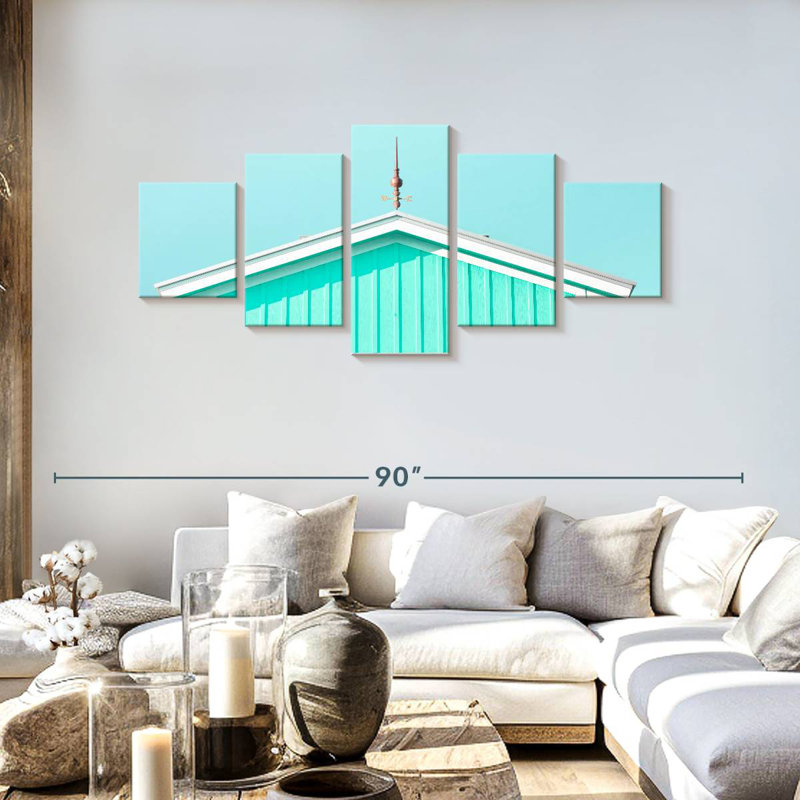 Florida Beach House, H 30 po x l 68 po