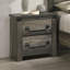 Table de chevet Farmhouse Rustic Grey