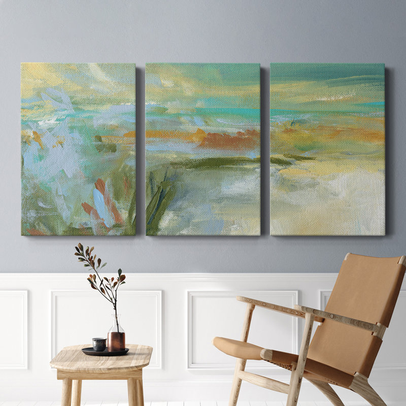 " Sandy Beach " 3 - Pieces, 16" H x 20" W x 1" D