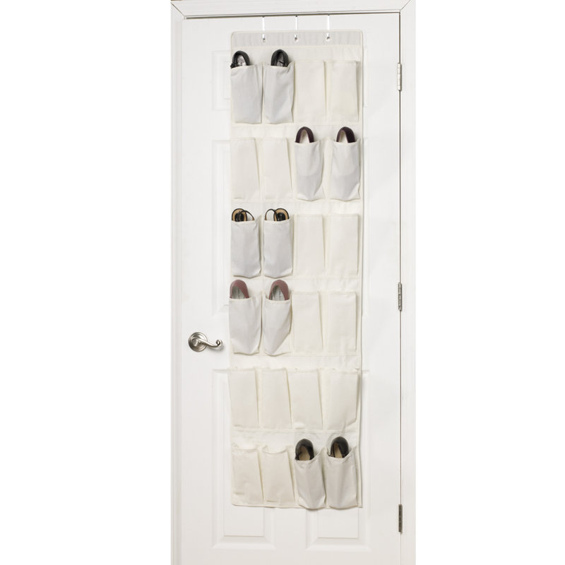 Organisateur de chaussures 24 poches sur toile