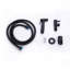 Stainless Steel Bidet Sprayer Kit For Toilet,Stainless Steel,Waterproof,Black-940963587