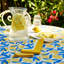 Lemon Tree Cotton Square Beaded Napkins