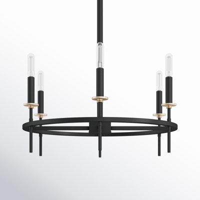Lennon 6 - Light Dimmable Chandelier