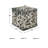 Kynzee  Geometric Pouf Ottoman