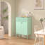 Armoire d'appoint en acier Trevyn-781647884