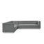 Canapé modulaire en velours de gauche Iasha-70470836-70470838