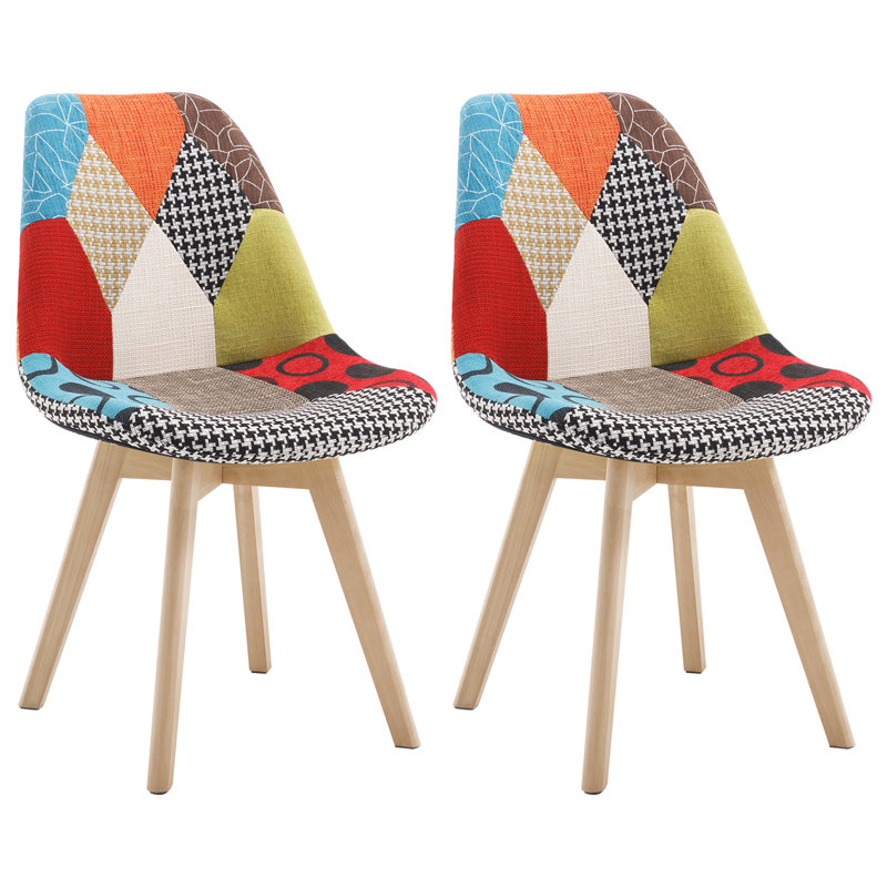 Avoca Solid Wood Dining Chair, Multicoloured