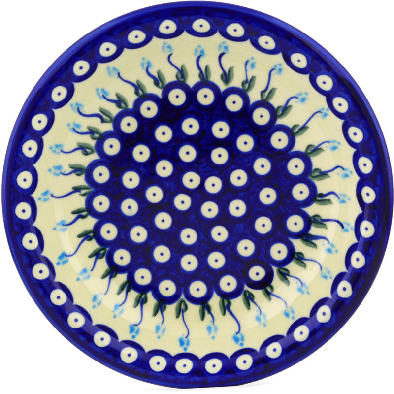Floral Peacock 24 oz. Pasta Bowl