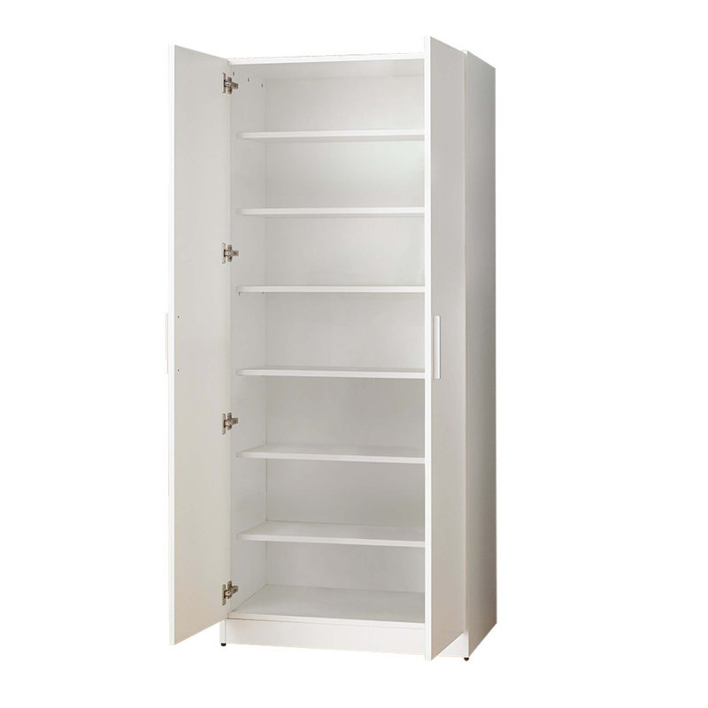 Mia Tall Shoe Cabinet with Six Shelves