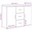 Bolderberg 90cm Sideboard-1999774775