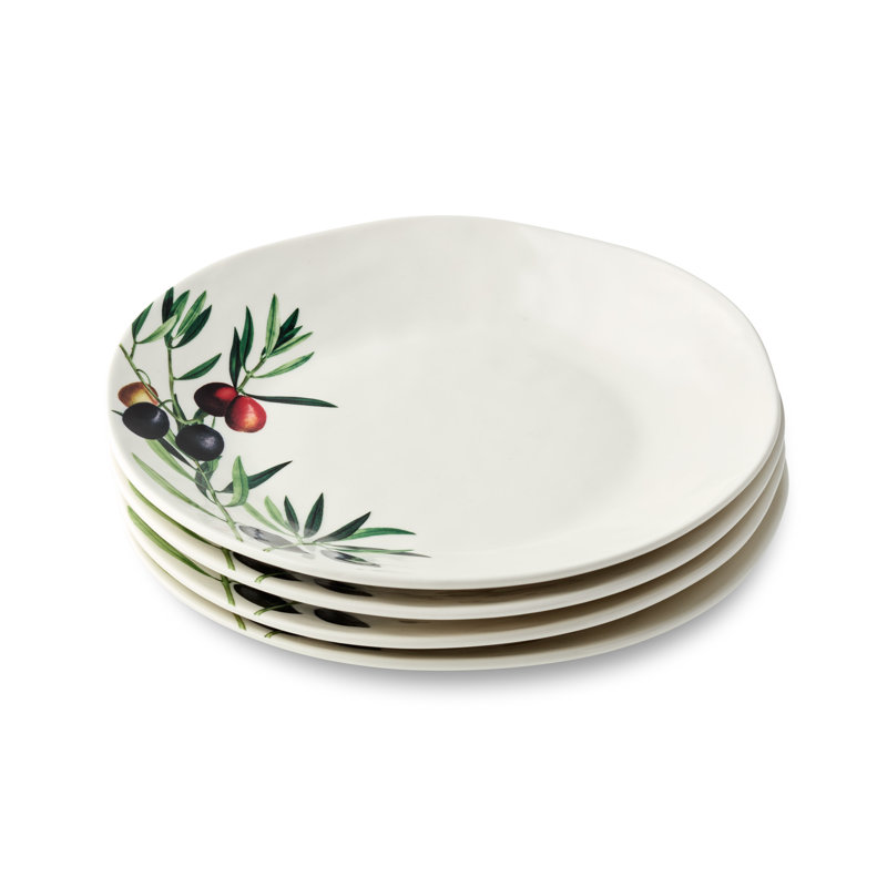 Ensemble de 4 assiettes à salade 9 po Olivia