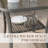 Wicker Rattan Side Table With Glass Top-861238990
