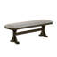 Meuble de salle à manger rembourré rustique 1pc