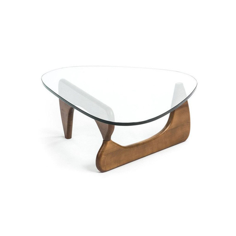 Modholic Triangle Coffee Table, Walnut, Walnut