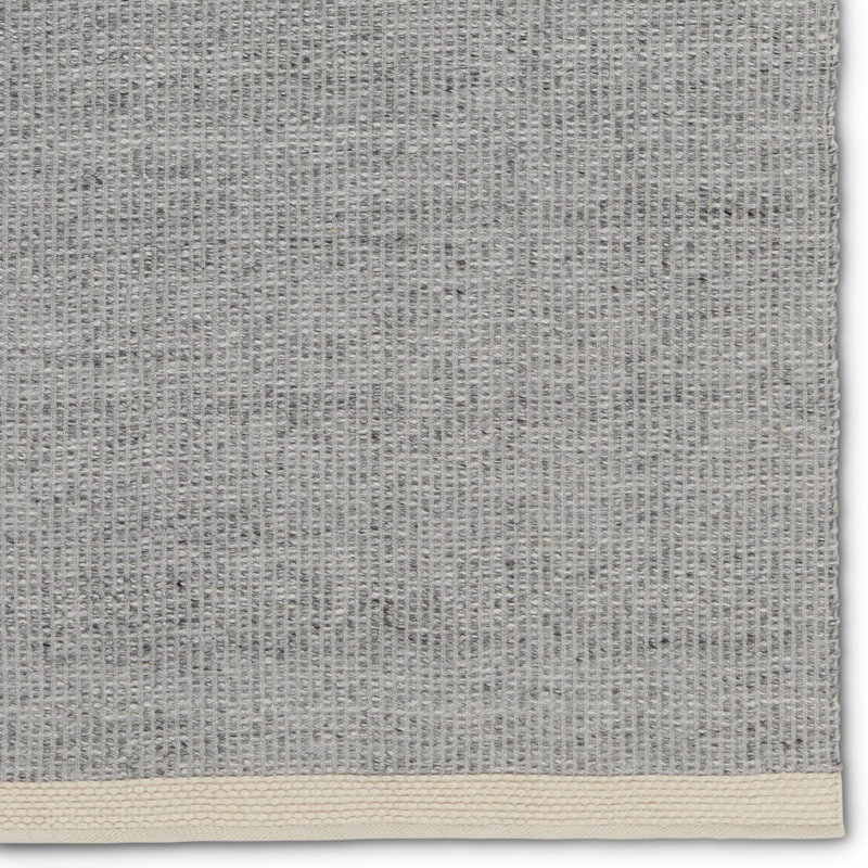 Wendy Jane Area Rug in Pewter/Beige, Rectangle 5' x 8'