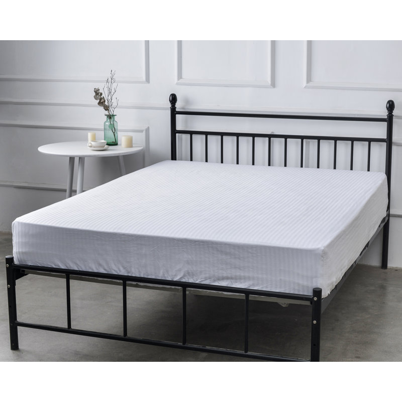 Drap-housse 100% coton SilverClear Dobby, Double TG