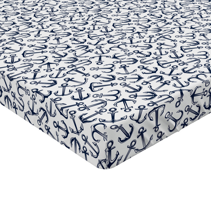 Ensemble de 2 drap-housse Ambesonne Anchor, Drap-housse grand