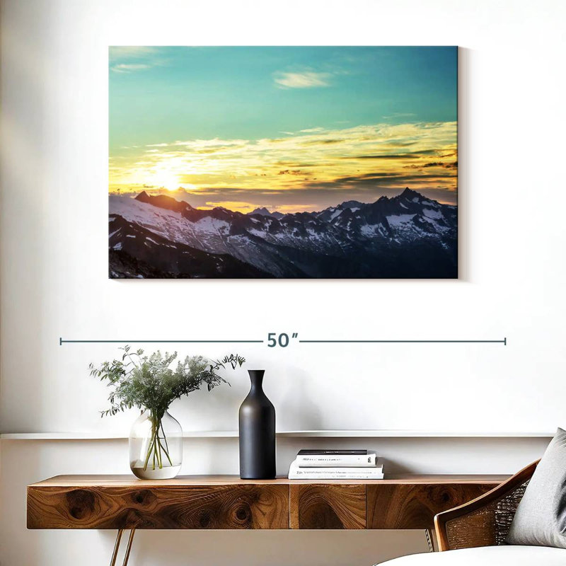 Alvord North Cascade Mountain Range, 26" H x 39" W