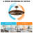 33" Rattan Caged Ceiling Fan With Dimmable LED Lights And Remote Control