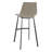 Upholstered Counter Stool with Metal Frame-619517689