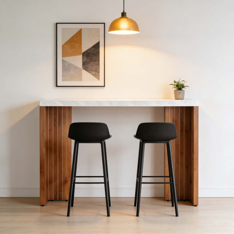 Table de bar, table de salle à manger