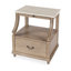 Mabel Marble 1 drawer Nightstand-305866289