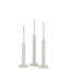 3 Piece Stone Candlestick Set-370976682
