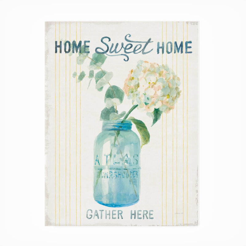 Décoration murale Deanjunior Floursack Home VI, L 35 po x H 47 po