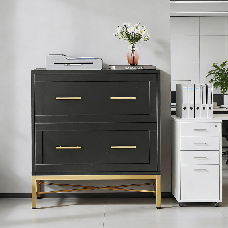 Armoire au design épuré, classeur de bureau, armoire de rangement durable