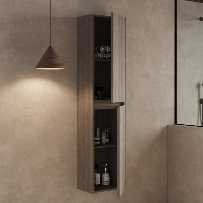 Talasha Bathroom Furniture Suite, Medium Wood