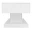 Lift Top Extendable Pedestal Coffee Table with Storage