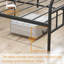 Grand lit plateforme