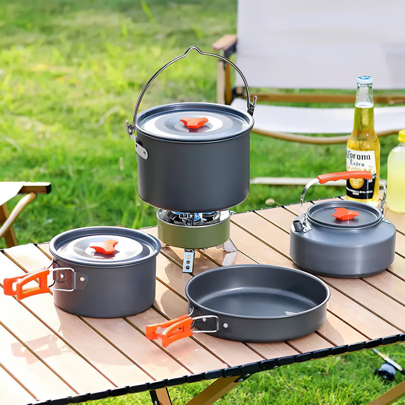 4-piece Outdoor Cookware Set